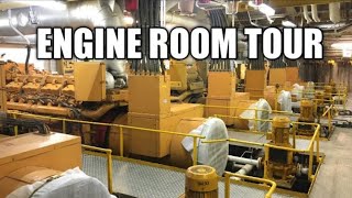 SHIP MACHINERY SPACE || ENGINE CANTROL ROOM ||SHIP ENGINE #MARCHANTNAVY