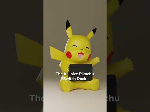Pikachu Switch Dock #pokemon #3dprinting #pikachu #crafts #nintendoswitch