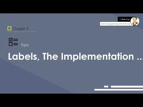 Labels in C Language, The Implementation