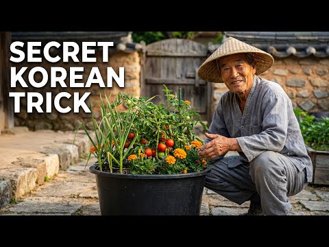 The Secret Korean Rule That Grows Vegetables 3x Quicker