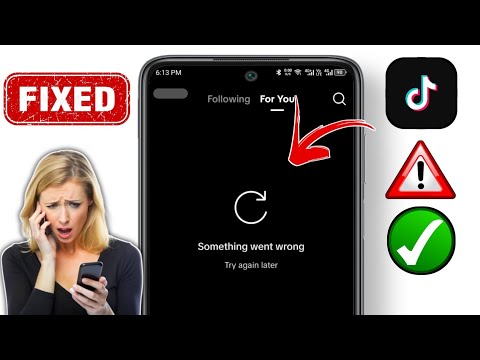 Как решить проблему с TikTok Что-то пошло не так. Повторите попытку позже | тик ток не работает 2025
