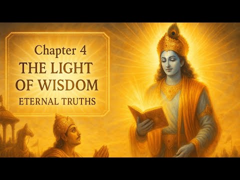 Bhagavad Gita Chapter 4 in Poetry: The Light of Wisdom | Eternal Truths #gita