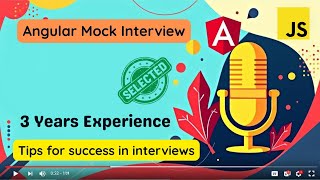 Angular Interview Preparation | Mock Interview With Feedback for 2–3 Years Experience