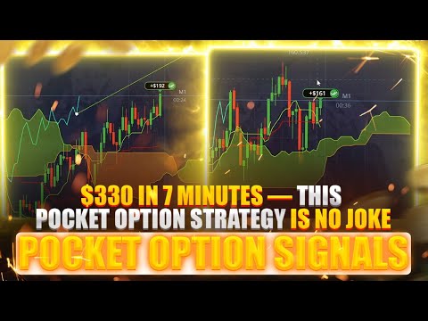I ONLY TRADE 60 MINUTES A DAY — HERE’S THE POCKET OPTION STRATEGY I USE  | POCKET OPTION TRADING