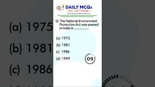 People, Environment and Development - UGC NET PAPER 1 Daily MCQs #dailymcqs #ugcnet  #ugcnetexam