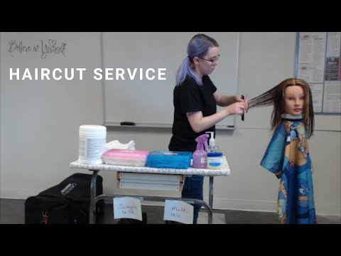 Haircutting for Michigan State Board Practical Exam