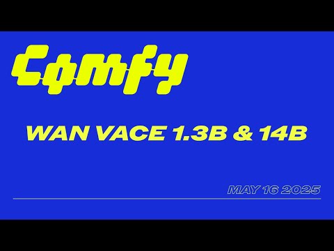 WAN VACE 1.3b & 14b / May 16, 2025