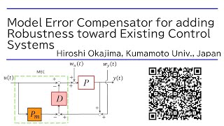 "Model Error Compensator for adding robustness for existing systems" in IFAC World Congress 2023