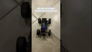 convert cheap RC car for control with your phone #arduino #car #electronics