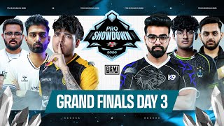 UE Pro Showdown 2026 | #BGMI | Grand Finals Day-3 | Ft- #GodL , #SouL , #RNTX , #K9 , etc