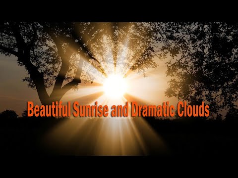 Beautiful Sunrise and dramatic clouds #nature #photography #naturelovers | SHASHWAT PHOTOGHRAPHY