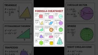 Maths Formulas  #mathshorts #mathreels #shorts #reels #mathsformula