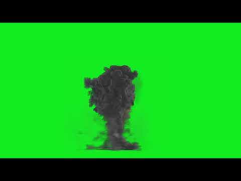 Bomb Explosion Effect Green Screen