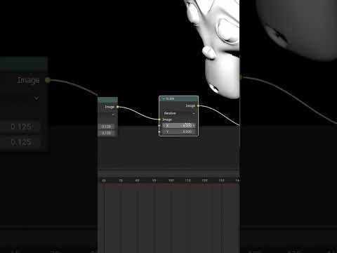 how i made the pixelated effect in berb #blender #blender3d #blendertutorial