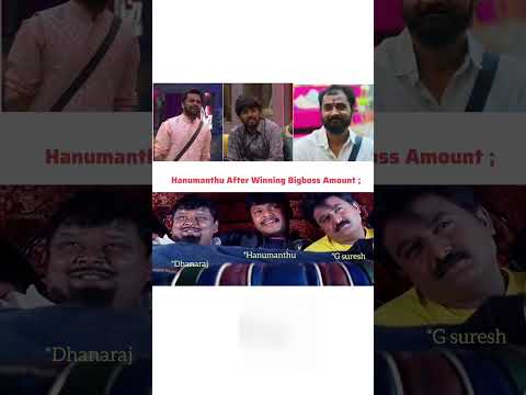 hanumanthu big boss kannada #bbk11 #bbk #hanumanthu  #darshanforever