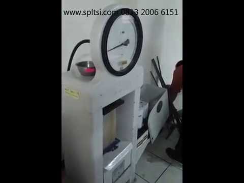 SPLTSI proses pengecekan alat tes beton compression machine - 0813 2006 6151 ( Biand )