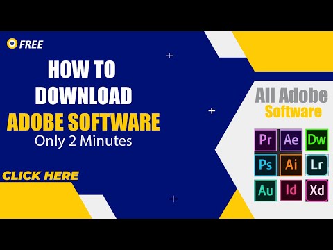 How to download All Adobe Software and other software only 4 min with warranty