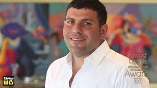 Teddy Sagi: Βραβεύτηκε στα Invest Cyprus International Investment Awards