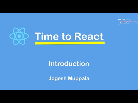 Time to React: Introduction