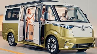 2025 Volkswagen Camper Van Review: Electric, Modern Features, Interior, Driving, & Off-Grid Setup