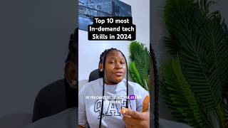 MOST IN-DEMAND TECH SKILLS IN 2024 #techbelles #techskills #shorts