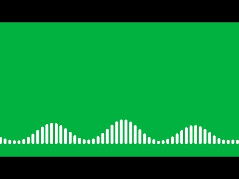 Free AUDIO WAVE Green Screen Effect Video (Download Now!)