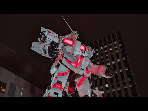 Odaiba City Unicorn Gundam #tokyo #japan
