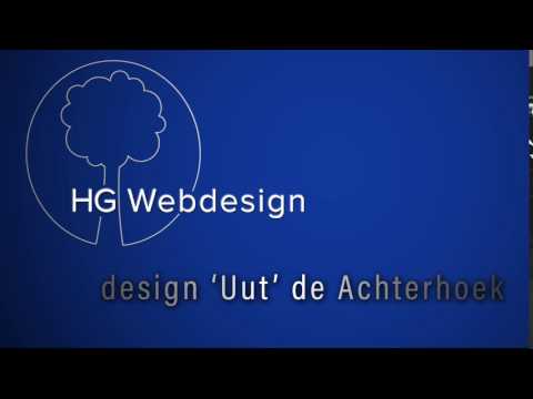 logo animatie HG Webdesign