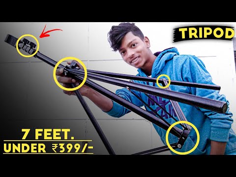 Best Budget Tripod Under Rs. 399/- | 7 Feet Tripod/Stand For Youtube Videos | 2023 Camera