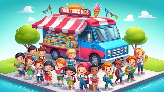 Food Truck Frenzy for Kids! Fun Food and Friends part 3