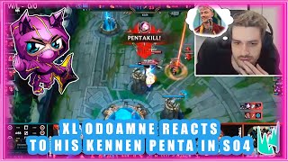 XL Odoamne Reacts to His Kennen PENTA in S04