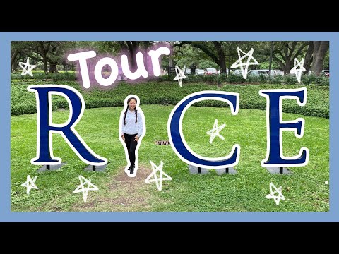 RICE UNIVERSITY Self-Guided Tour Campus Vlog and My Thoughts!