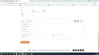 MAKING A PAYMENT