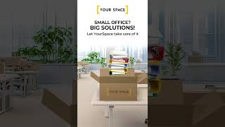 Maximize Efficiency with YourSpace Business Storage Box! #selfstorage #office #fashion