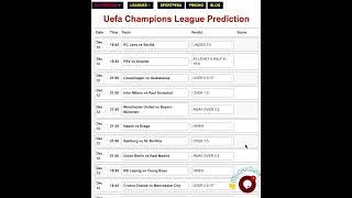#championsleague FREE PREDICTION #betting #bettingadvice #bettingtips #bettingadvisor #bettingexpert