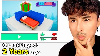 I Logged into Roblox BedWars after 2 years...