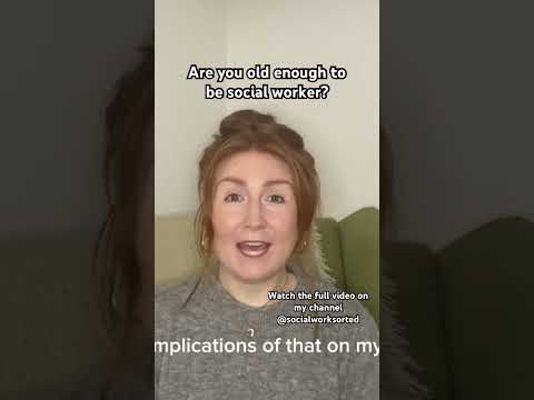 ‘Are you old enough to be a social worker?’ #asye #socialworkstudent #socialwork #socialworker