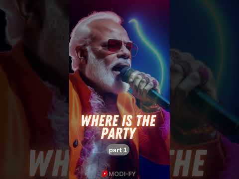 magic in his voice 🤞 where is the party modi version tamil | #modisinging