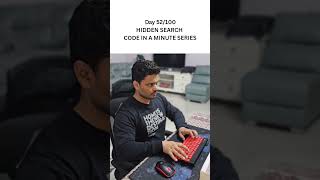 When you discover that hidden search shortcut🤯 #HiddenSearch #SearchHacks #MindBlown #coderMastery