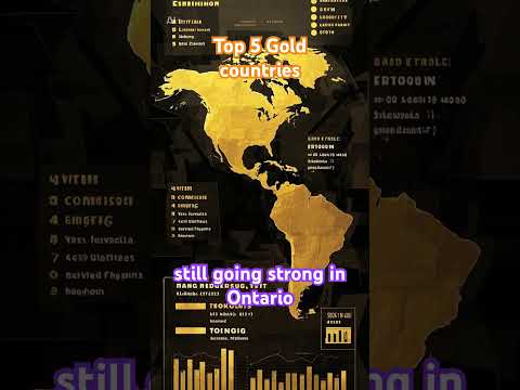 Top 5 Gold Countries #shorts #gold
