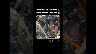 AI solves Rubik cube faster 😭 #ai #funny #developermemes #codingmemes #comedy #Programmingmemes
