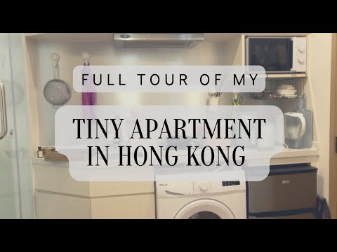 Room Tour | the SMALLEST apartment I've ever lived in! | $1500/month | Hong Kong