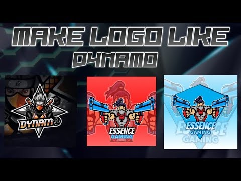 How to make logo like dynamo gaming||TUTORIAL||VEDITINGPRO
