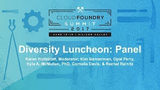 Diversity Luncheon: Panel - Karen Holtzblatt, Moderator