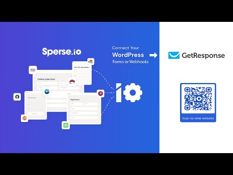 How to integrate GetResponse with WordPress forms and webhooks using Sperse.io (2022)