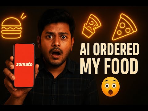 AI Can Now Order Food from Zomato! 🍔 | Mind-Blowing Tech Demo | Telugu
