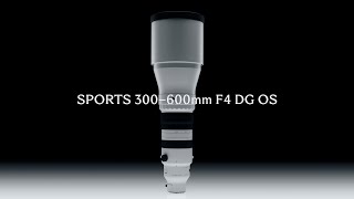 Sigma 300-600mm F4 DG OS | Sports Lens - Superior Optical Performance and Agility