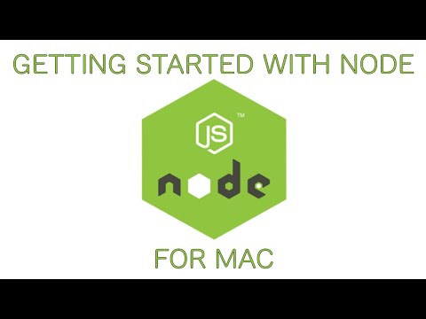 Getting Started with Node.js for Mac