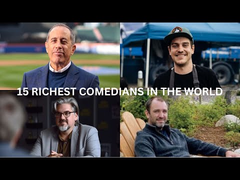 15 Richest Comedians In The World.