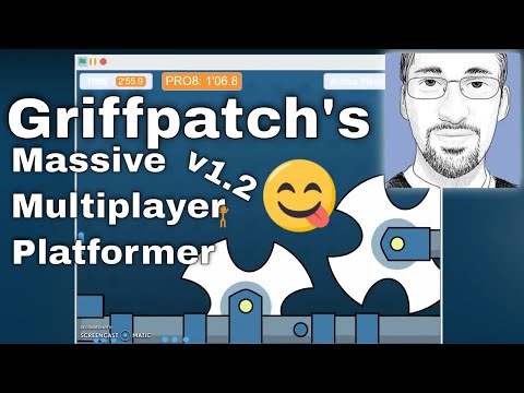 Massive Multiplayer Platformer v1.2 by Griffpatch | Scratch Lab | #ScratchLab #griffpatch